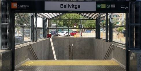 Renfe finaliza las obras de accesibilidad de la estación de Bellvitge
