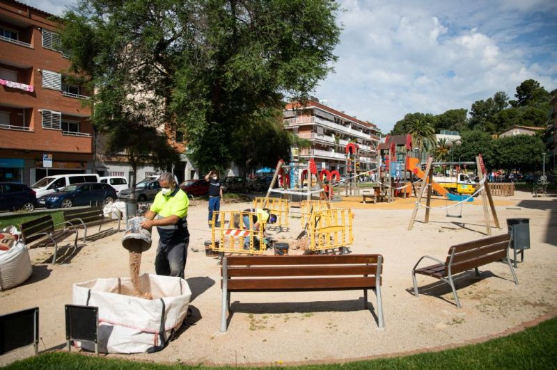 Parque infantil castelldefels