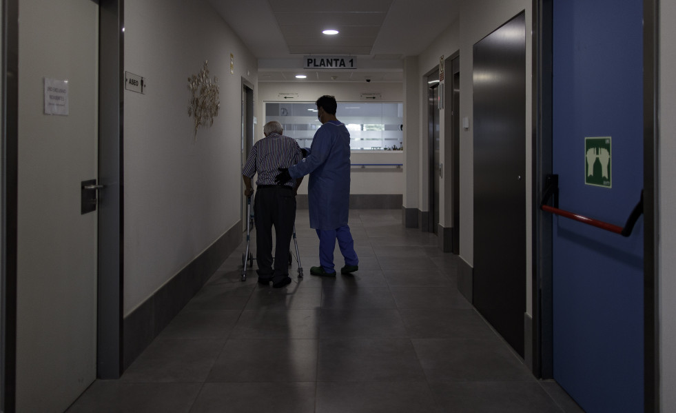 Residencia de mayores, foto de archivo