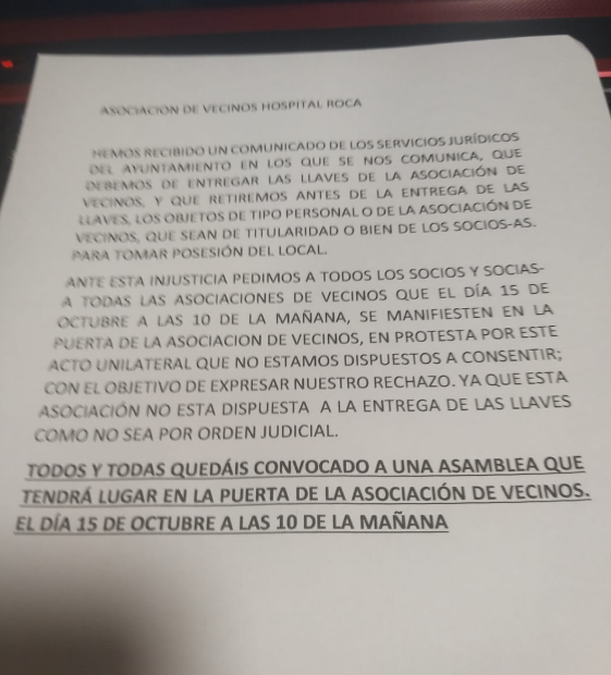 Comunicadoavvhospitalrocaviladecans