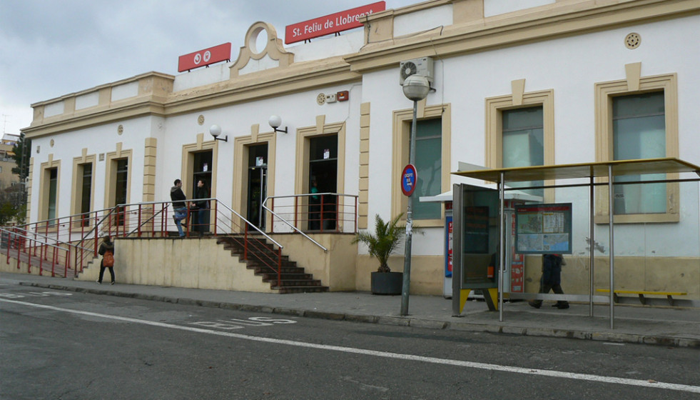 Estacion tren sant feliu