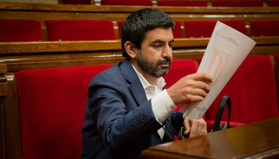 El conseller de Trabajo, Asuntos Sociales y Familias, Chakir el Homrani.