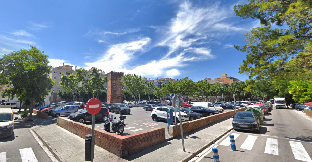 Castelldefels aparcamiento centro