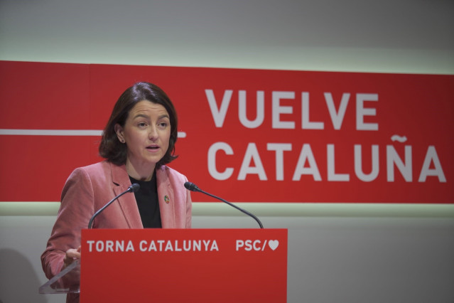 La viceprimera secretaria del PSC, Eva Granados.