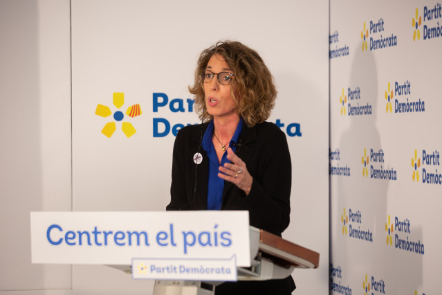 La exconsellera y candidata del PDeCAT a las elecciones catalanas, Àngels Chacón.