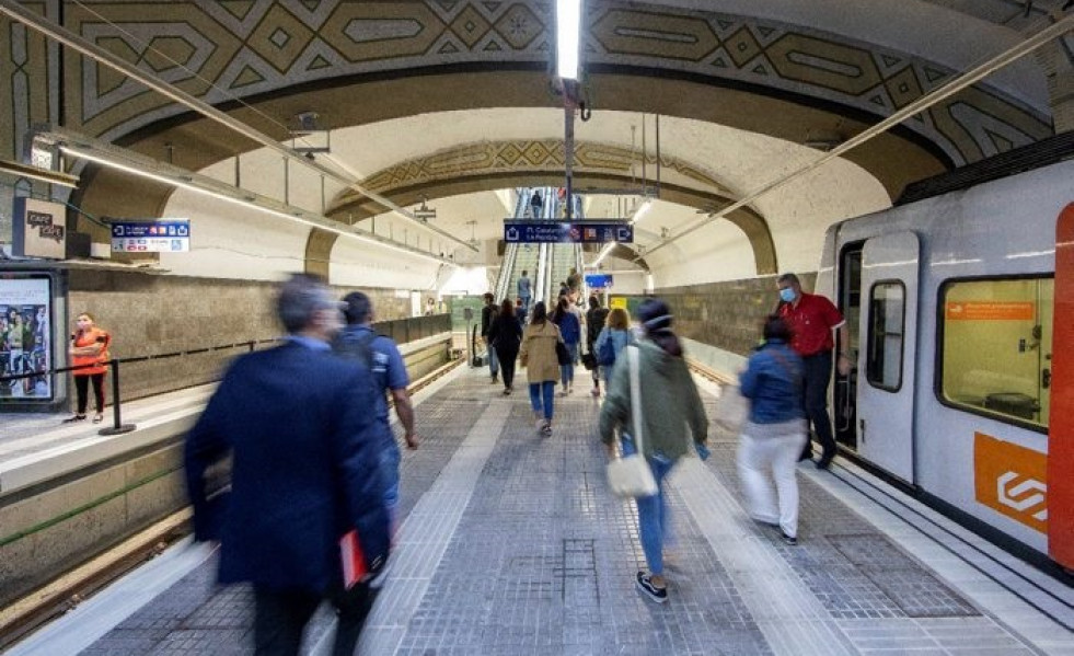 Estación de Plaça Catalunya de FGC.