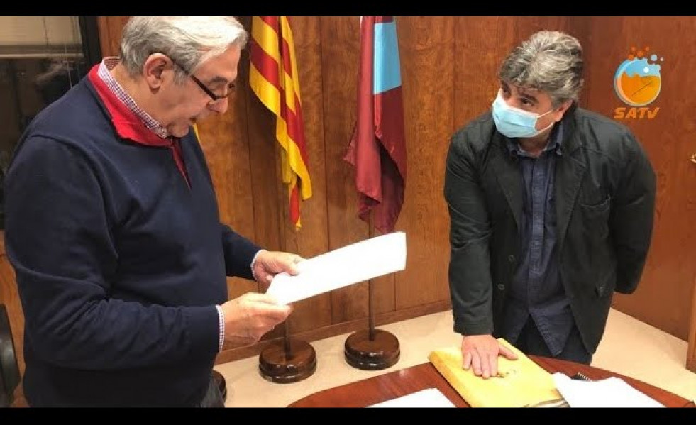 SATV 280121 Juan Alfaro, nou regidor (PSC) a Sant Andreu de la Barca