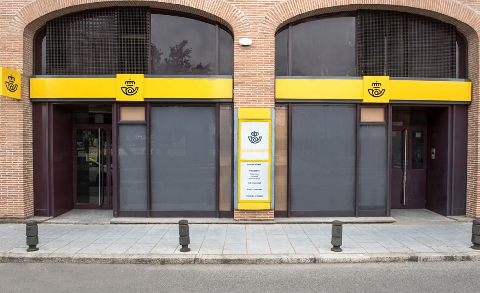 Imagen de archivo de una oficina de Correos.