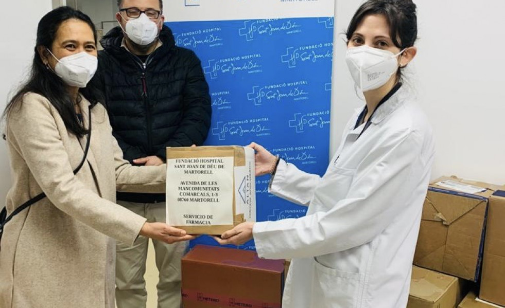 Donació excedents fàrmacs COVID 19 Hospitals comarcals Catalunya
