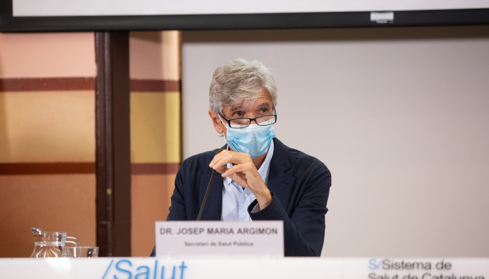 Archivo - El secretario de Salud Pública de la Generalitat, Josep Maria Argimon.