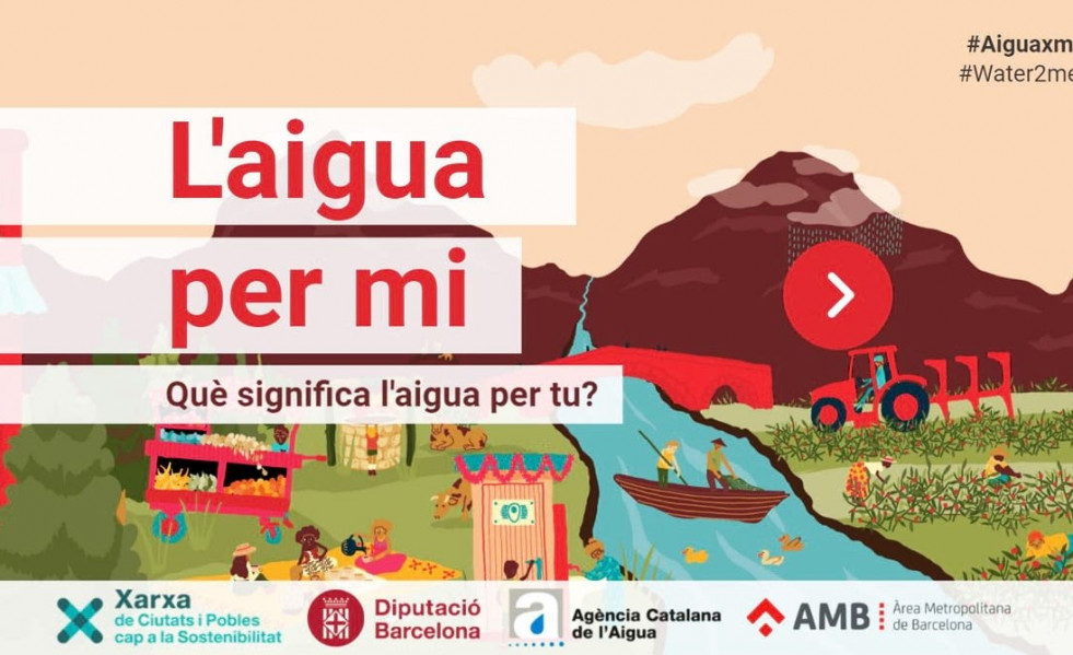 La Diputación de Barcelona y el ACA celebran el Día Mundial del Agua con la campaña #AiguaXmi