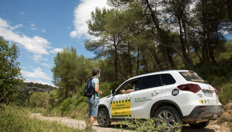 Archivo - La campaña del Plan de Información y Prevención de Incendios Forestales (PVI) de la Diputación de Barcelona