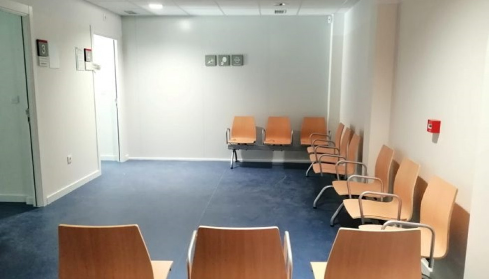 Archivo - Imagen de la sala de espera del nuevo módulo asistencial