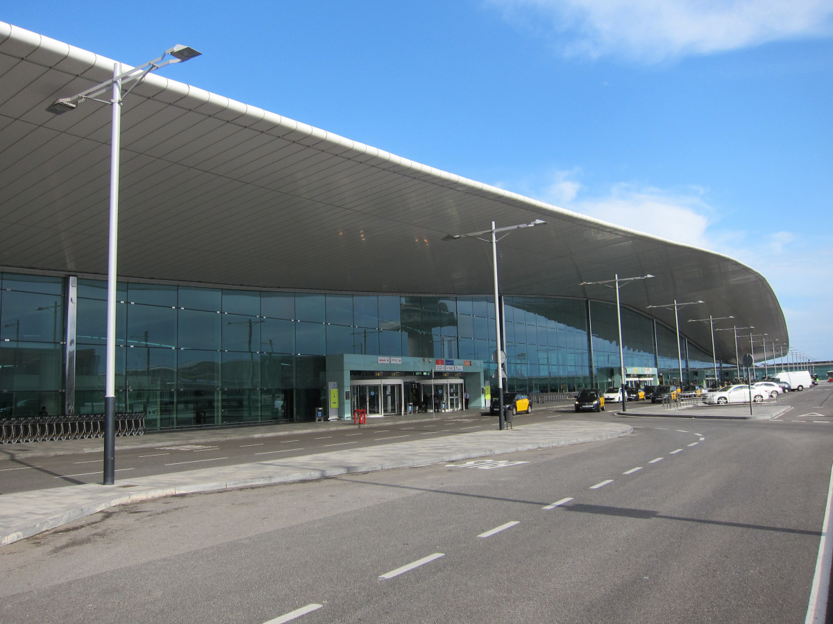 Terminal T1 Aeroport del Prat de Barcelona.