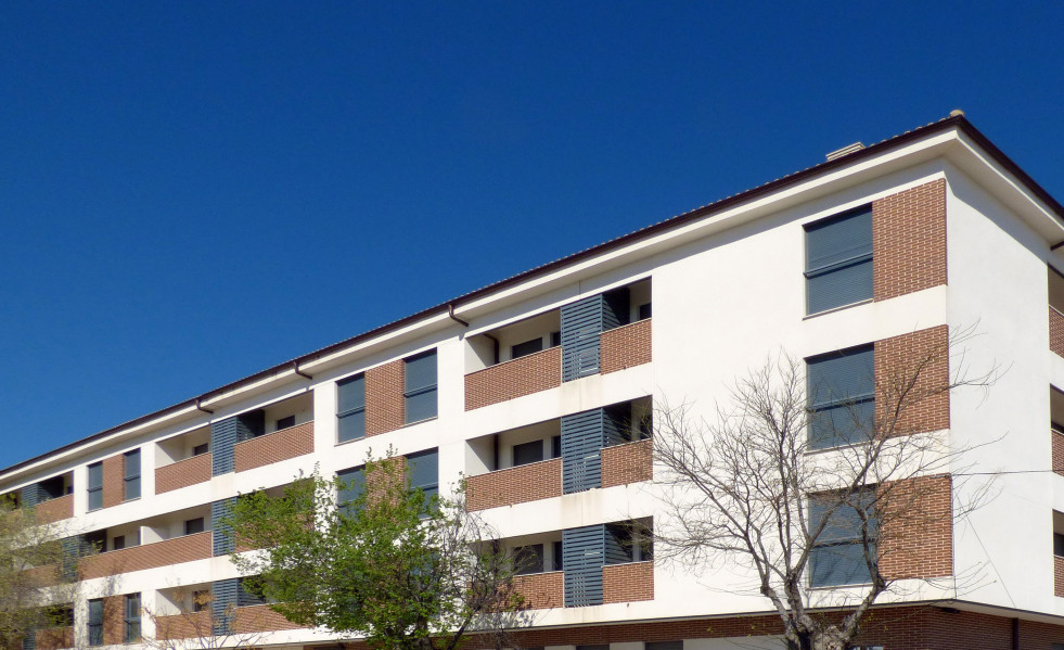 Archivo - Fachada edificio alquiler Ocaña