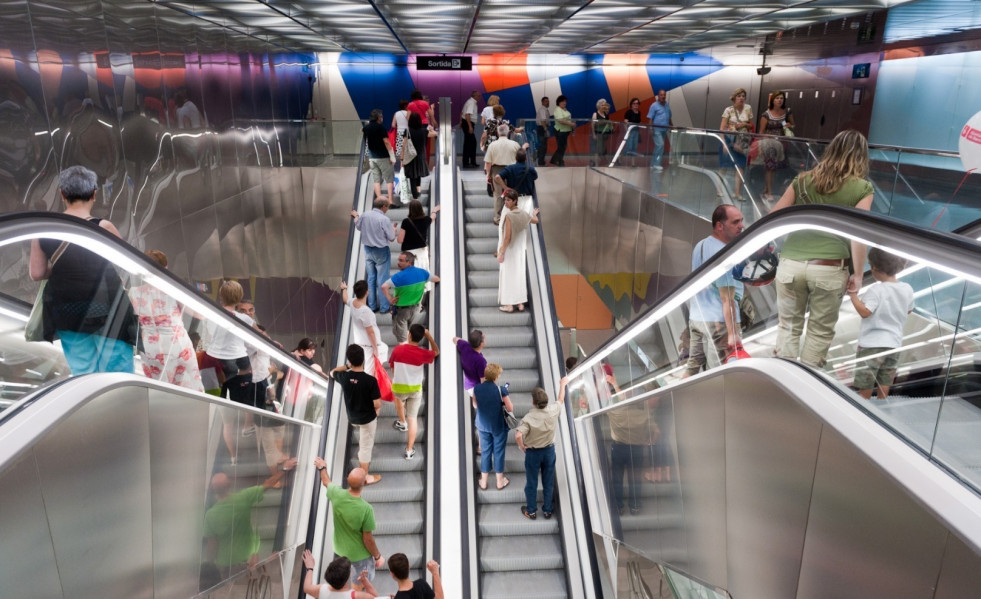 Estación de La Sagrera del Metro de Barcelona