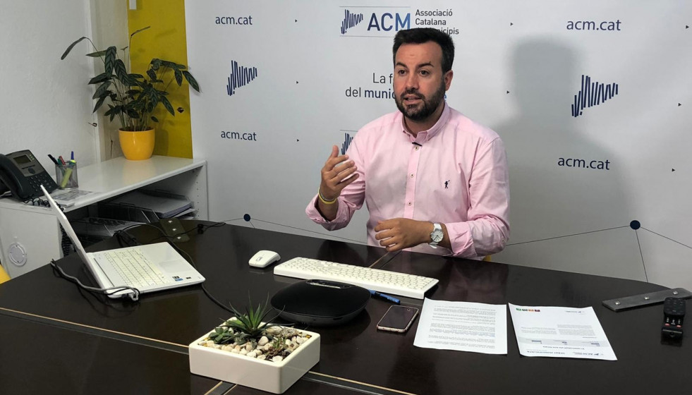 El presidente del ACM y alcalde de Deltebre (Tarragona), Lluís Soler, en el Debate Municipalista.