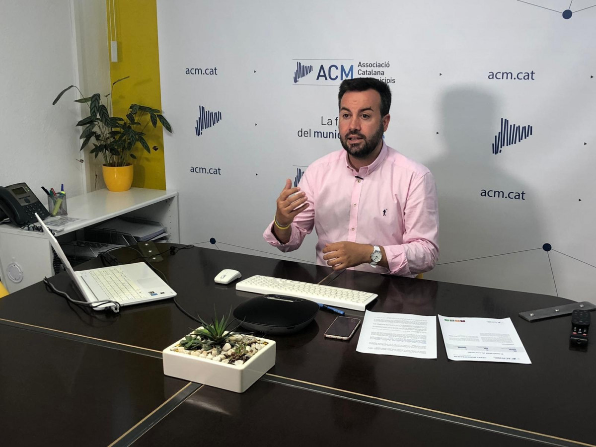 El presidente del ACM y alcalde de Deltebre (Tarragona), Lluís Soler, en el Debate Municipalista.