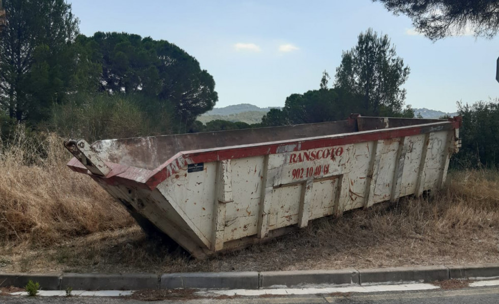 Contenidor objectes cremats C Lleida amb C Tarragona