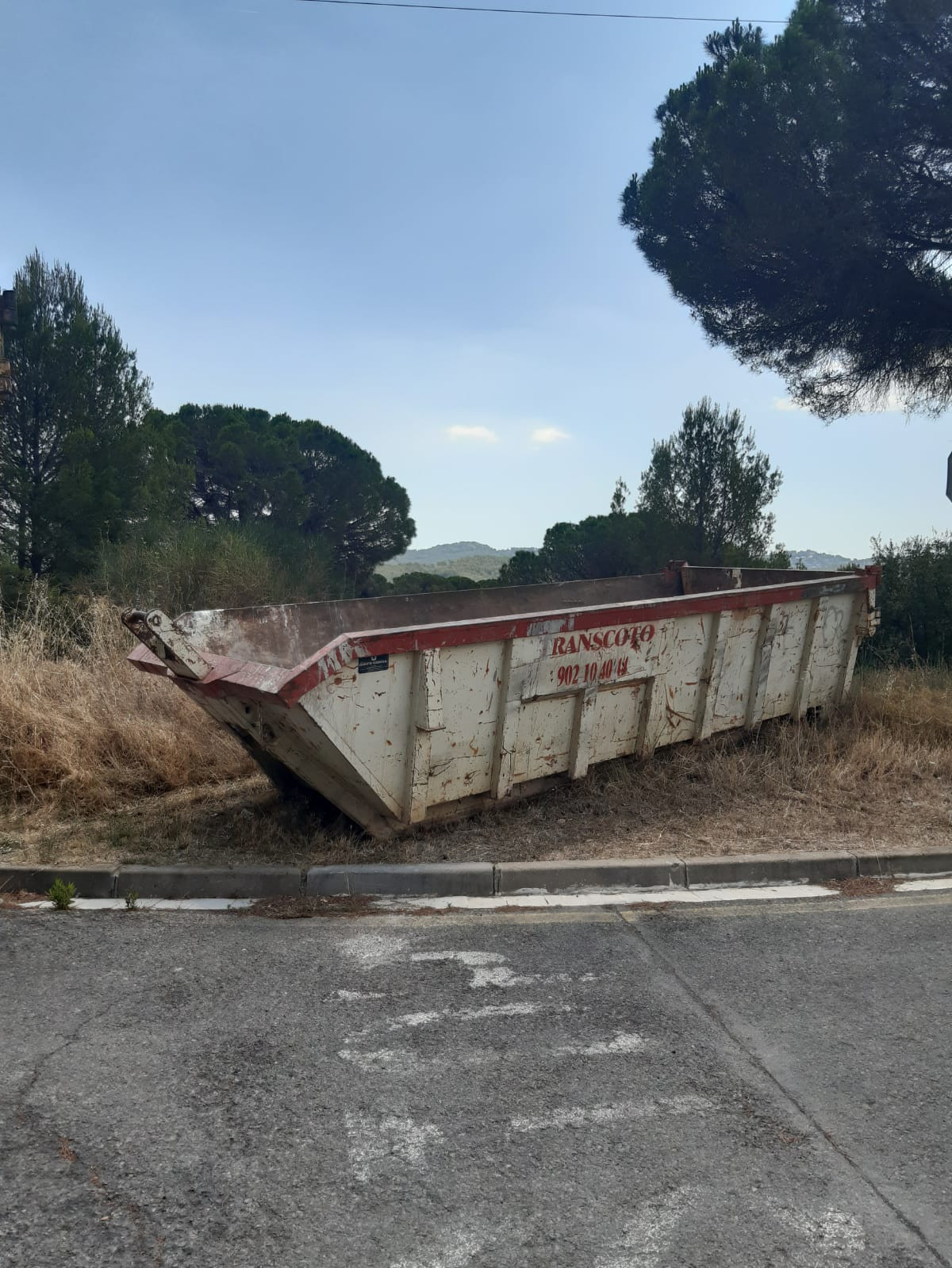 Contenidor objectes cremats C Lleida amb C Tarragona