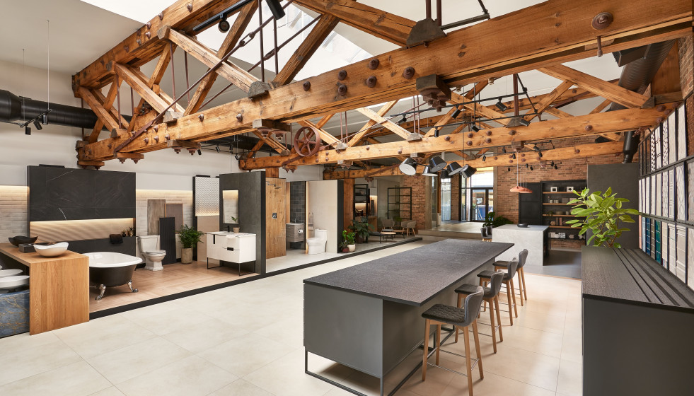 Showroom de la división de cerámica plana de Roca Group en Chicago (EEUU)