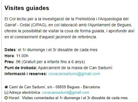 Visites guiades