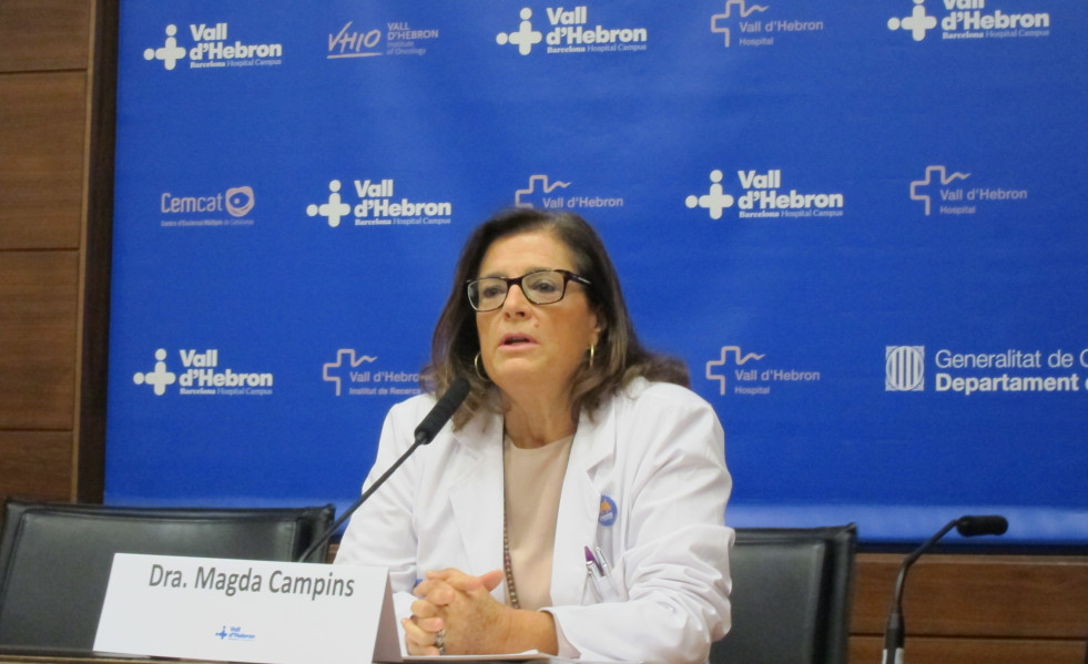 Archivo - La jefa de Epidemiología de Vall d'Hebron, Magda Campins (Archivo)