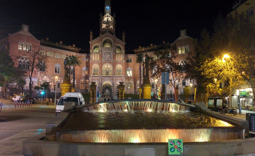 Archivo - Fachada modernista de l'Hospital de Sant Pau de Barcelona. - Archivo