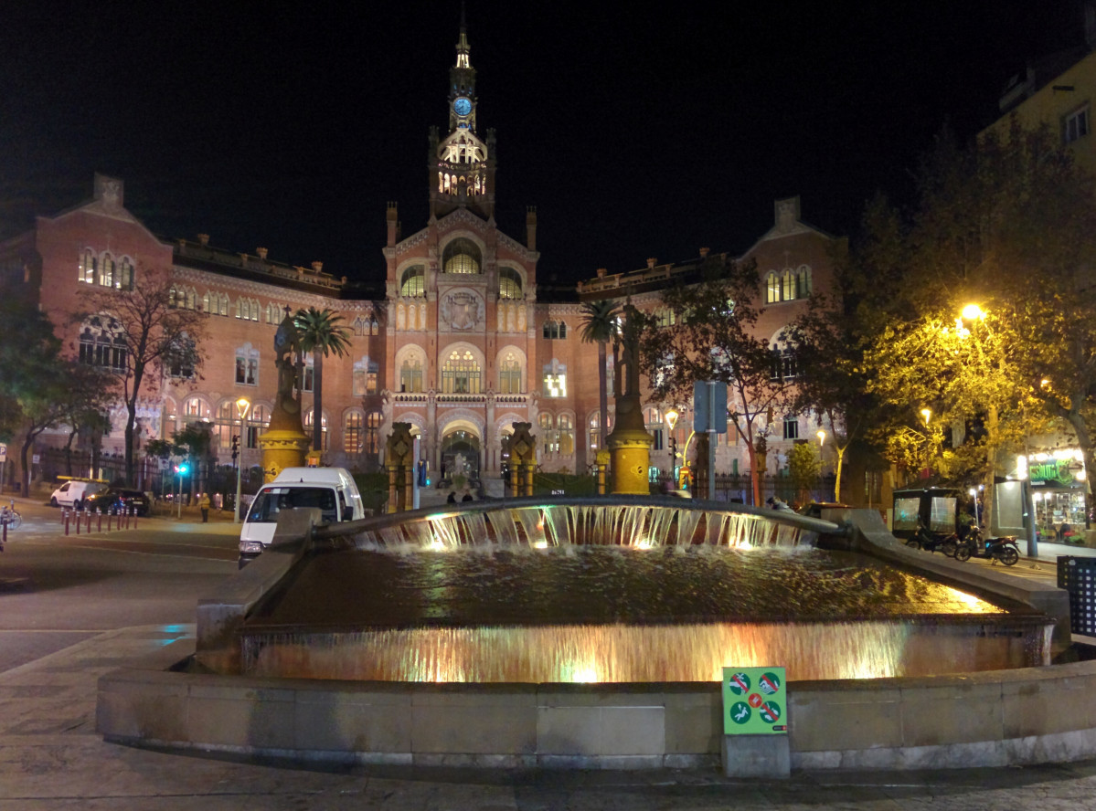 Archivo - Fachada modernista de l'Hospital de Sant Pau de Barcelona. - Archivo