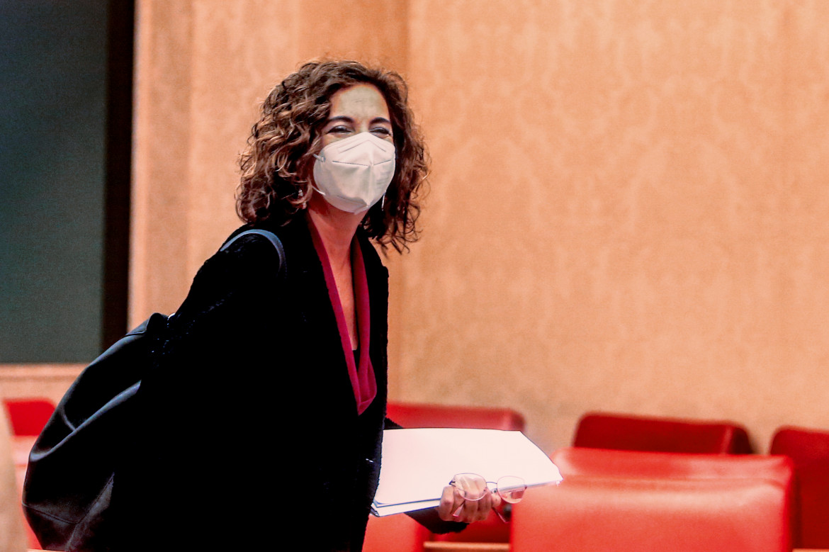 La ministra de Hacienda y Función Pública, María Jesús Montero.