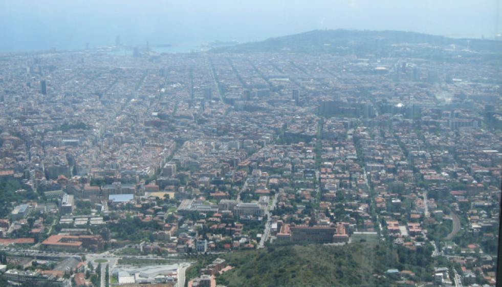 EuropaPress 1956078 vista barcelona collserola contaminacion