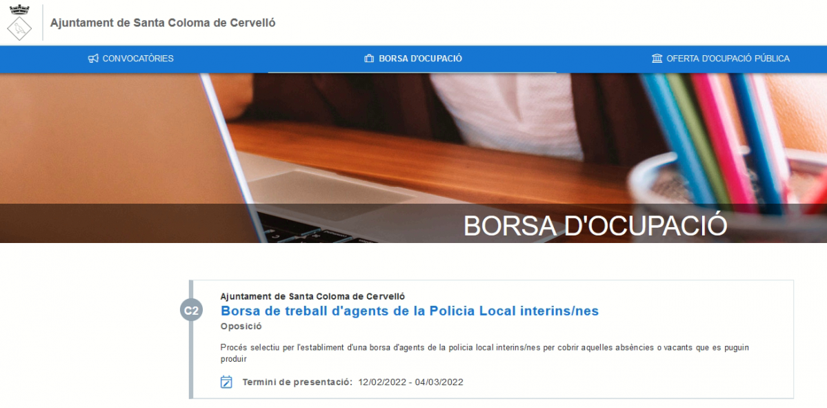 BorsaAgentsPoliciaLocal