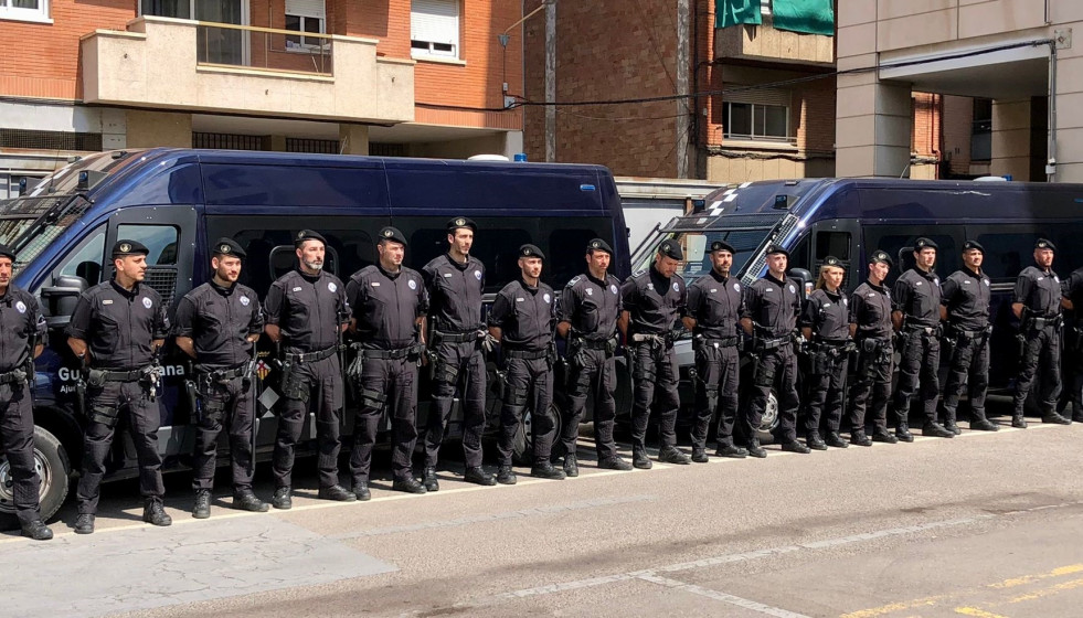 La nueva Unidad Especial de Intervención de L'Hospitalet de Llobregat.