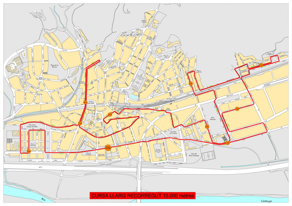 Recorrido cursa