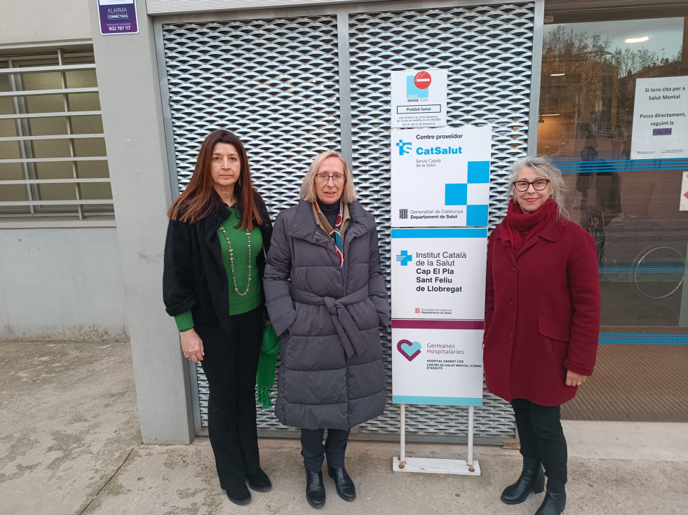 Assumpta Escarp, Lourdes Borrell i Rocio Garcia