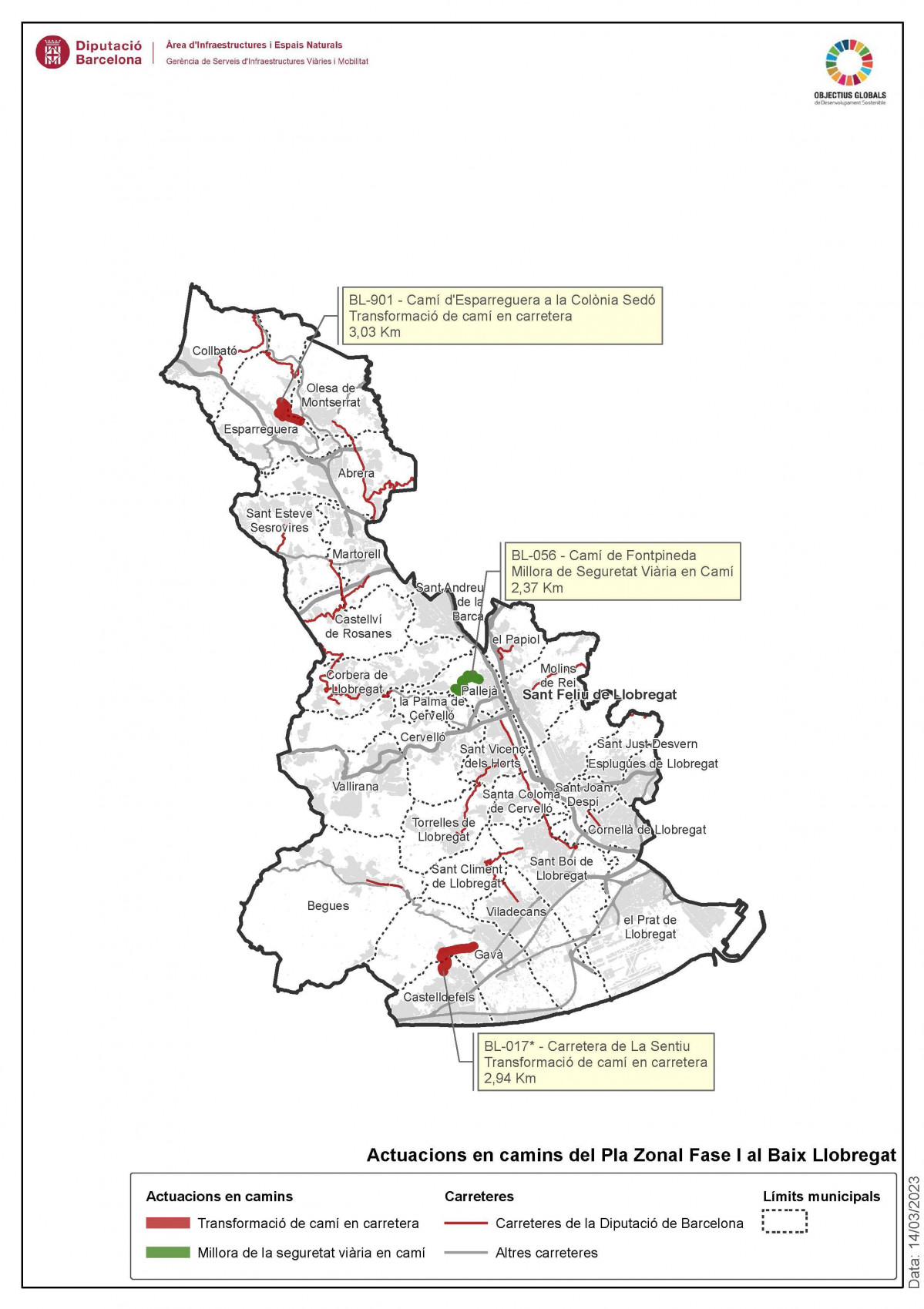 Baix Llobregat PZ Mapa 2023