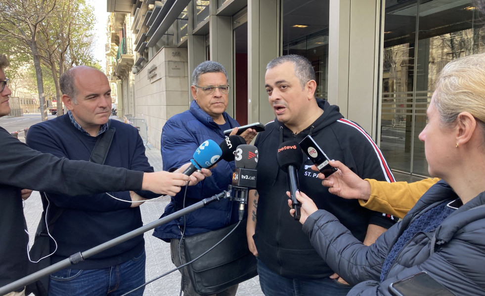 El portavoz de Élite Taxi, Tito Álvarez.