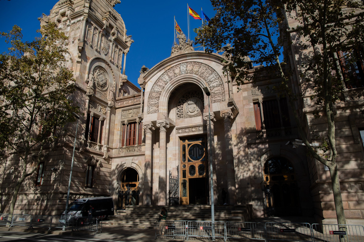 Archivo - Fachada del Palacio de Justicia de Catalunya, sede del TSJC y de la Audiencia de Barcelona.