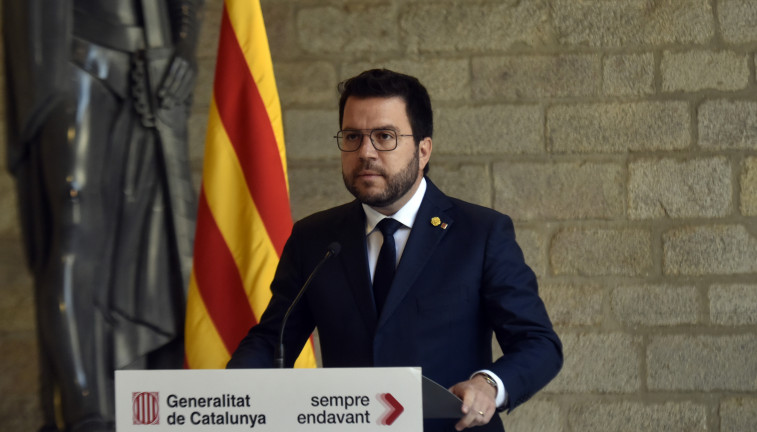 EuropaPress 5235619 presidente generalitat pere aragones interviene rueda prensa consell