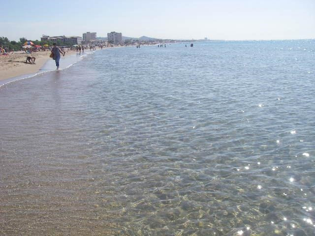 Playa de Coma-ruga, en El Vendrell (Tarragona)