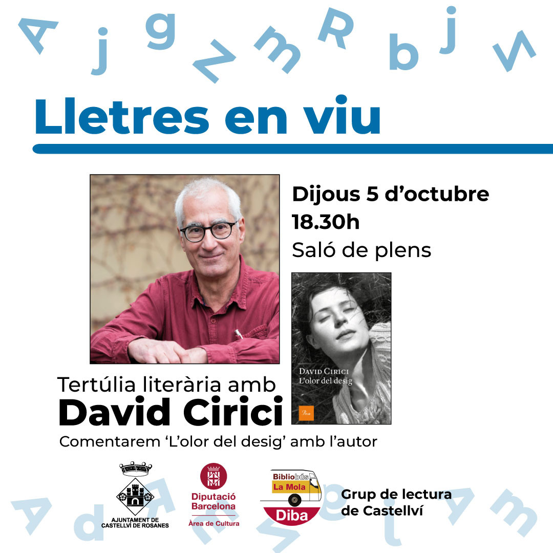 Tertulia literaria David Cirici xarxes