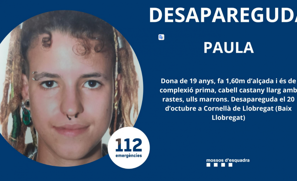 Mosos desparecida cornella