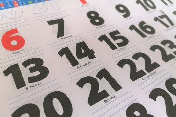 EuropaPress 3410069 calendario almanaque dias festivos