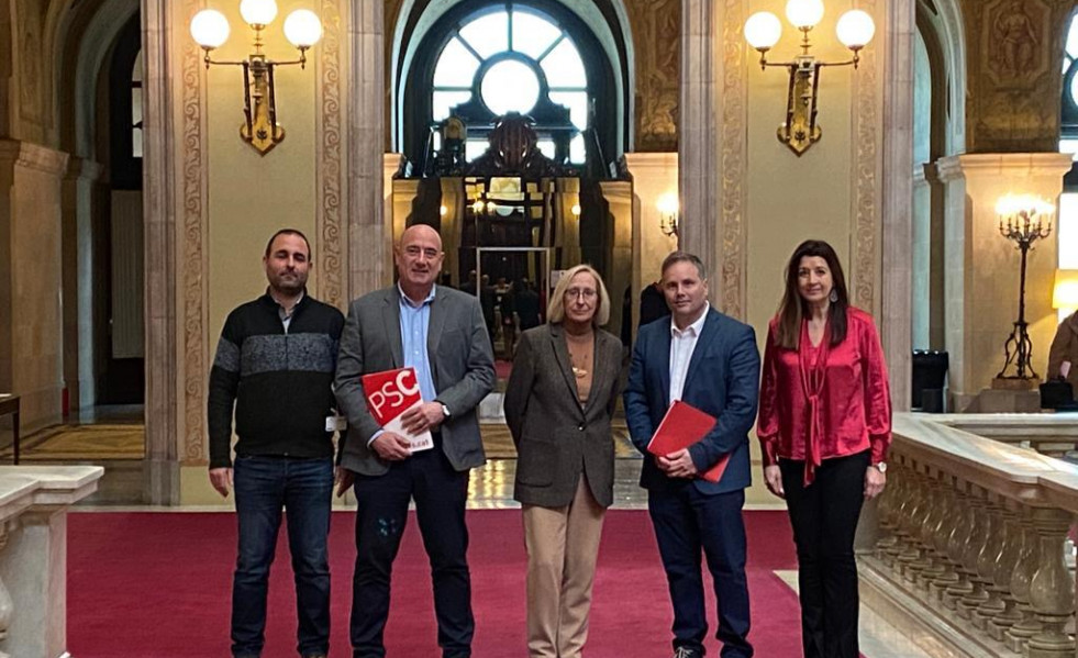 Rocio Garcia i Javier Gonzalez al Parlament