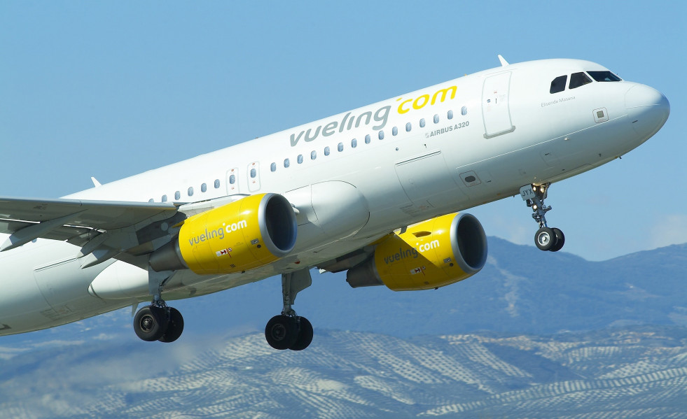 Un avión de Vueling.- Archivo