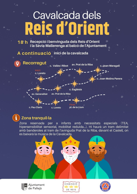 Cavalcada dels reis d orient 2024