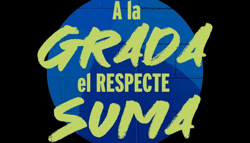 A la grada, el respecte suma!