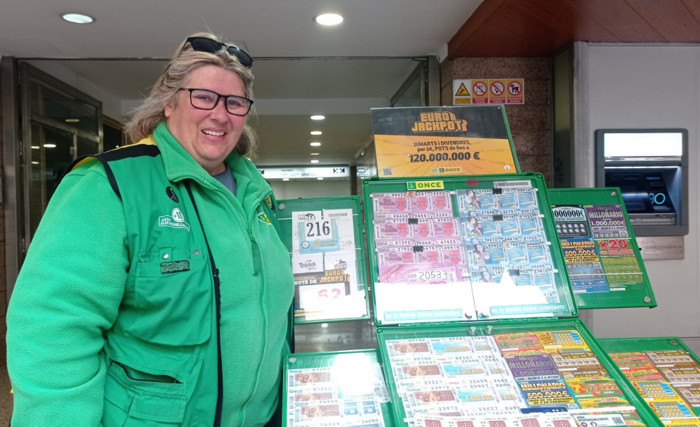 Maria del Carmen venedora Sant Andreu 1