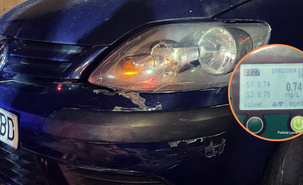 Accidente en castelldefels