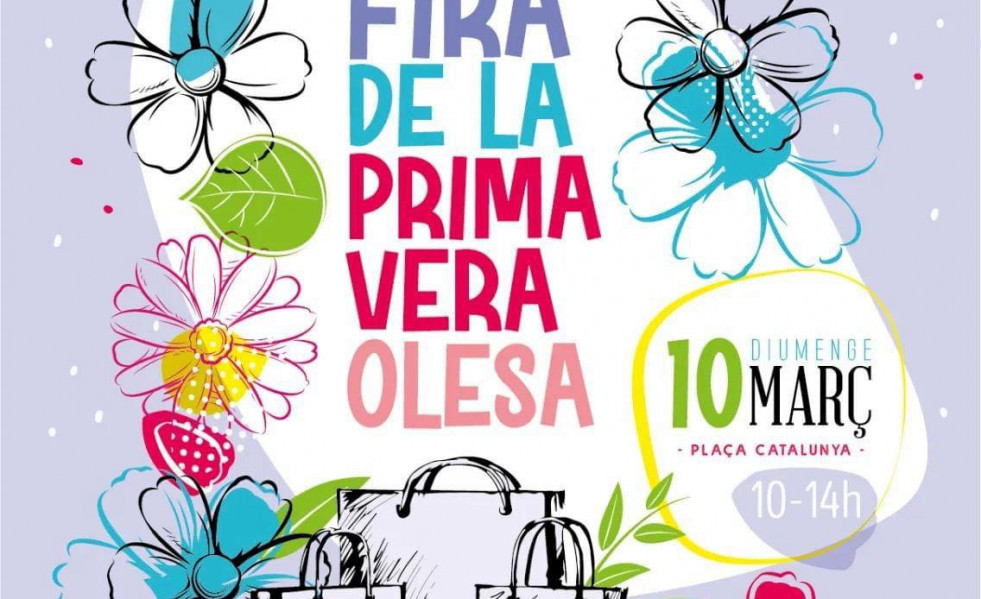 Cartell de la fira de primavera 2024